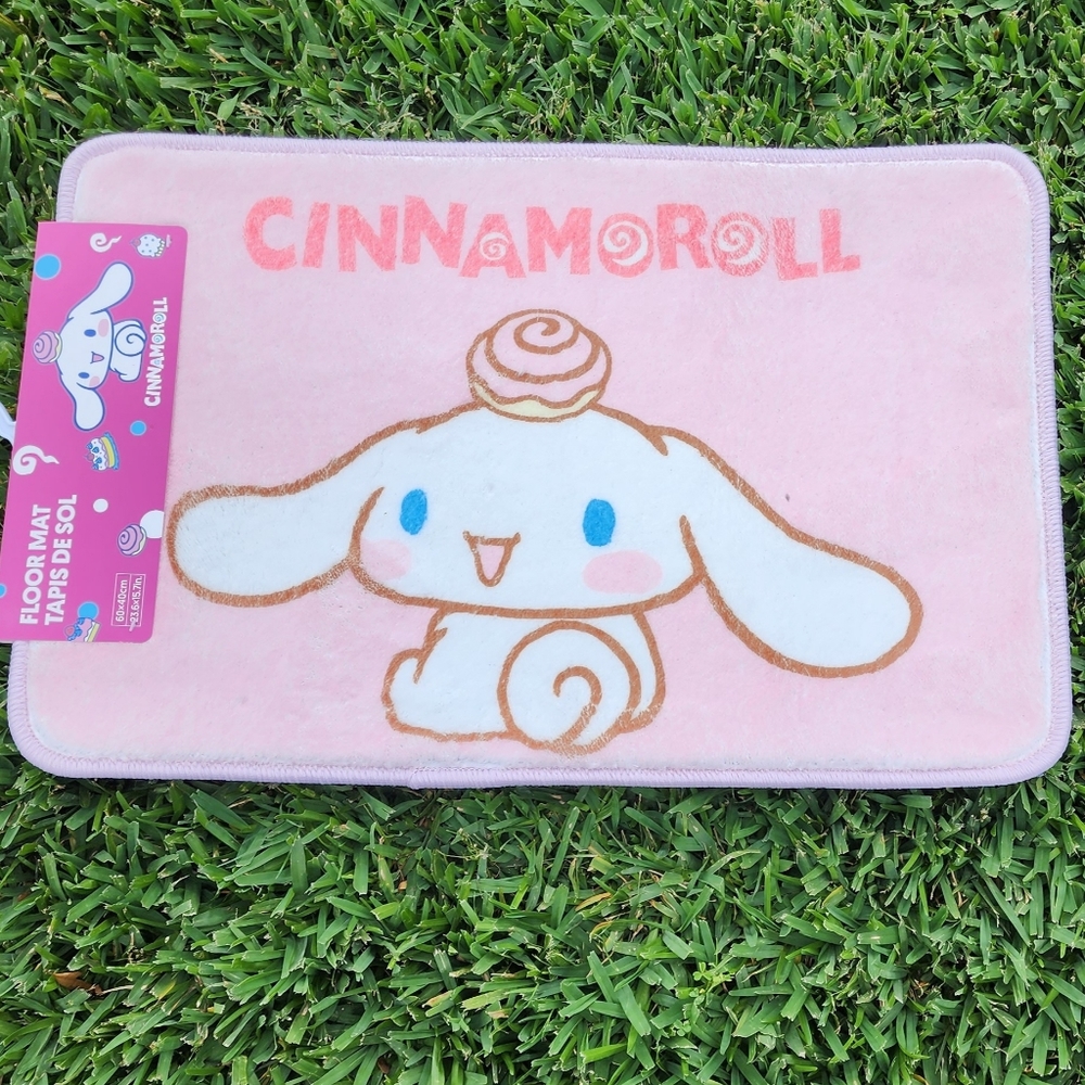 Sanrio Cinnamoroll floor mat pink